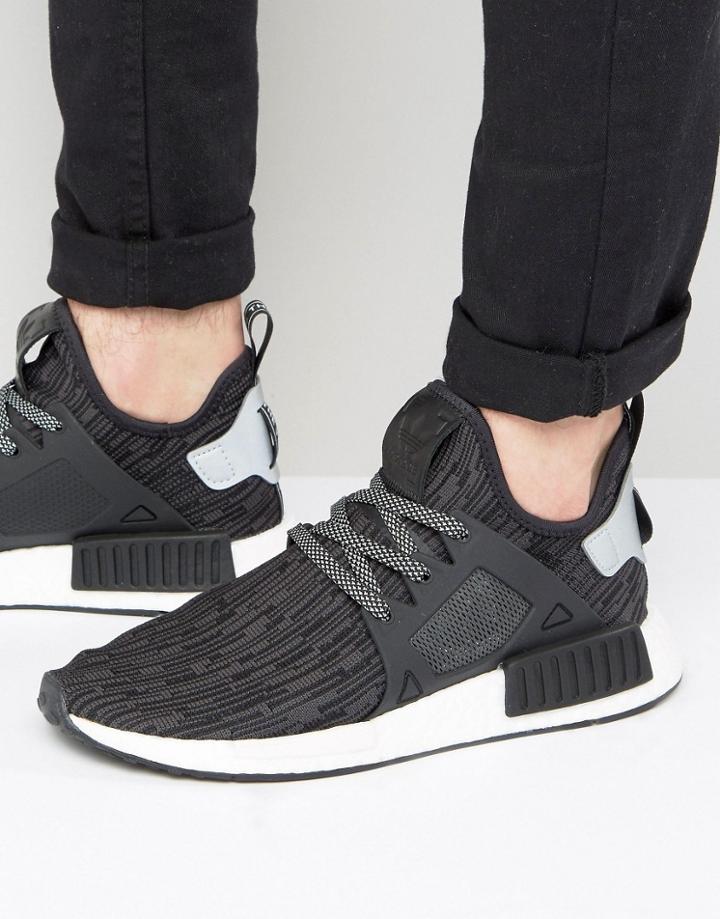 Adidas Originals Nmd Xr1 Pk Sneakers In Black S77195 - Black