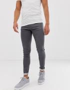 Armani Exchange J33 Super Skinny Fit Gray Jeans - Gray