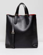 Pieces Shopper Over Shoulder Bag - Black