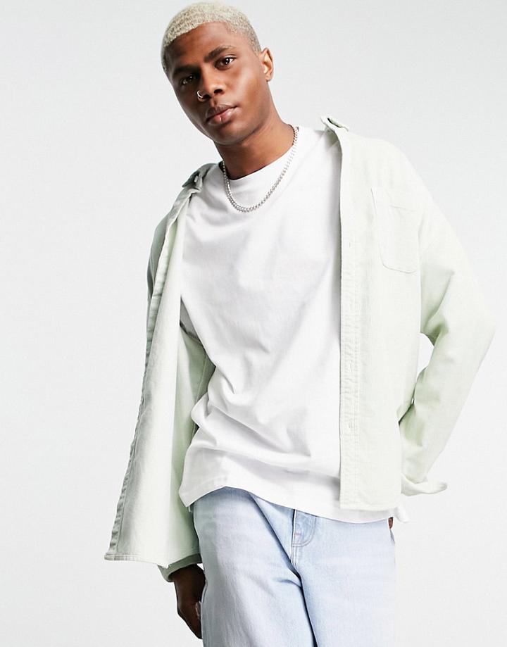 Bershka Join Life Oversized T-shirt In White