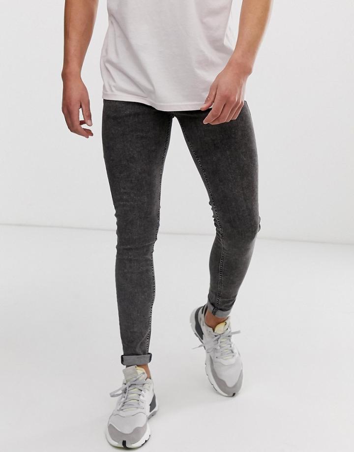 Jack & Jones Originals Tom Skinny Jeans - Gray