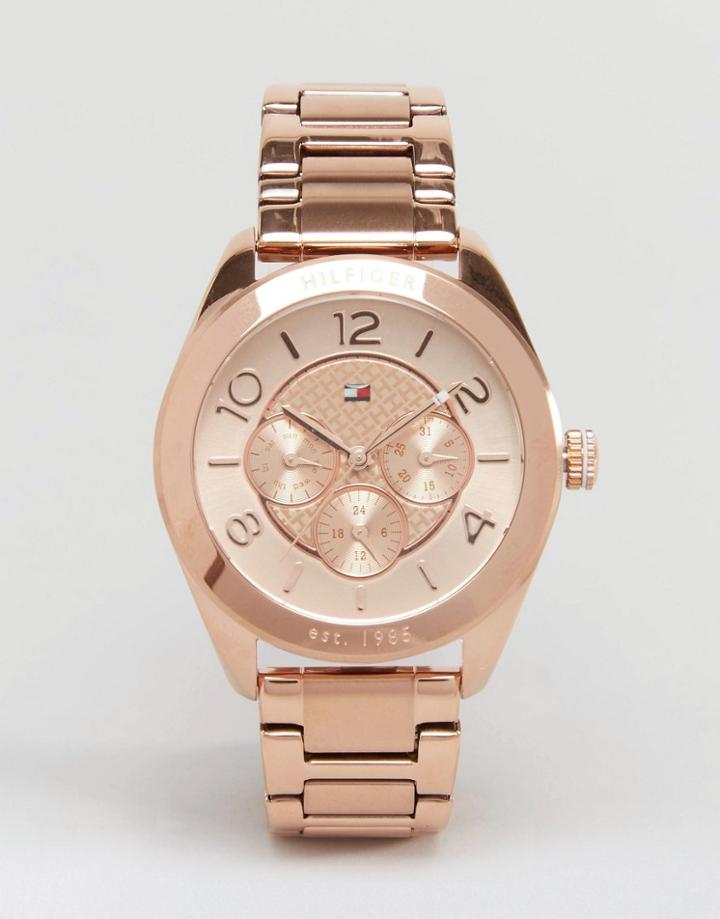 Tommy Hilfiger Rose Gold Gracie Watch 1781204 - Rose Gold