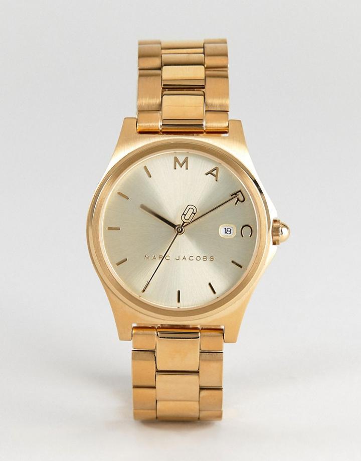 Marc Jacobs Mj3584 Henry Bracelet Watch In Gold 36mm - Gold