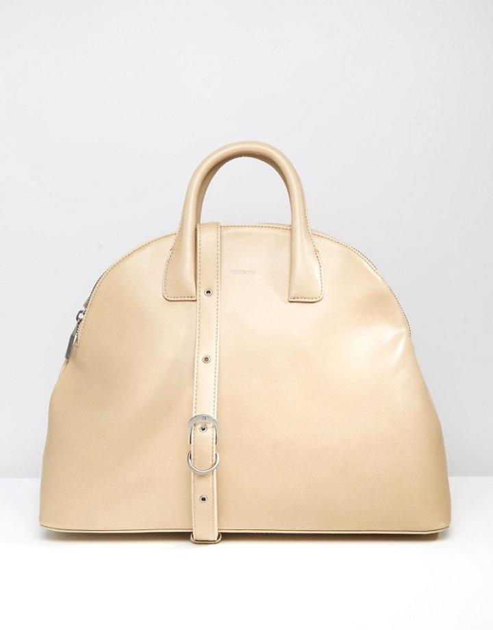 Matt & Nat Round Tote Bag - Cardamom