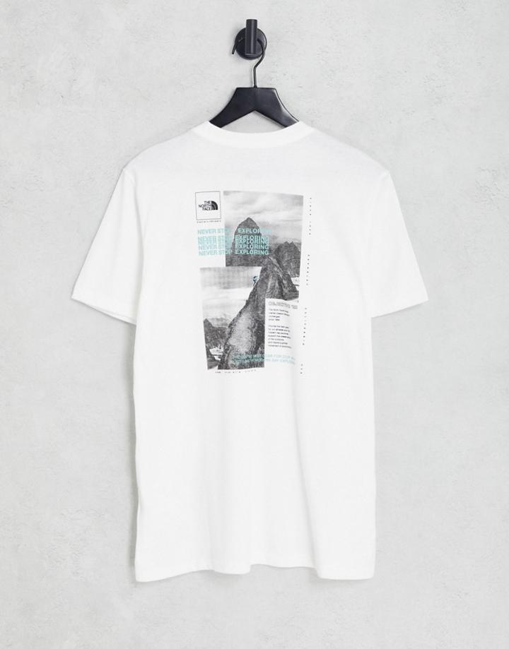 The North Face Collage T-shirt In White