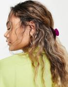 Weekday Claw Hairclip In Purple