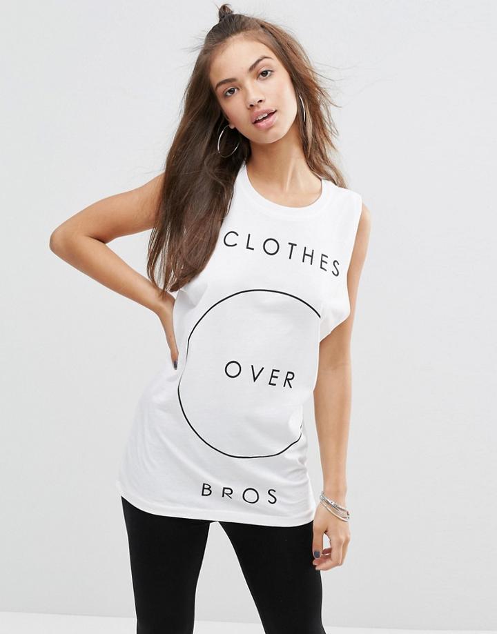 Criminal Damage Oversized T-shirt - White