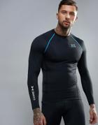 Corex Elite Compression Long Sleeve Top - Black