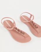 Ipanema Pebble Sandals In Blush-pink