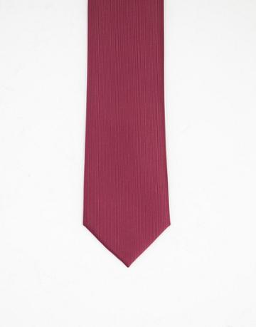 Gianni Feraud Wedding Plain Satin Tie In Red