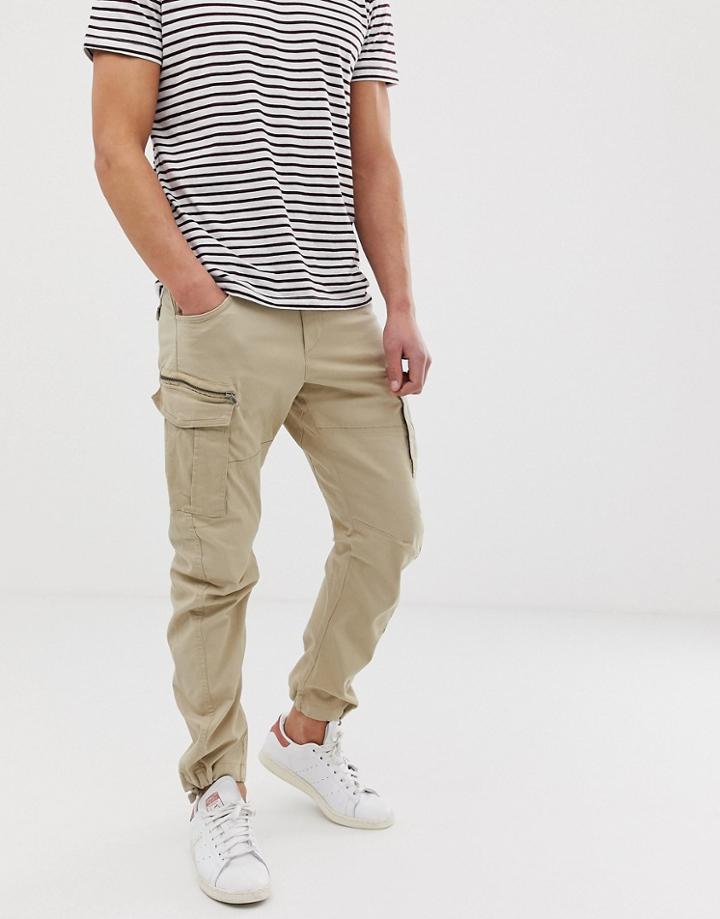 Jack & Jones Cargo Pants - Beige