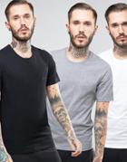 Boss Black By Hugo Boss Crew T-shirt 3 Pack In Regular Fit Multi - Multi