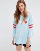 Wildfox Barbie Dreamhouse T-shirt - Honolulu Blue