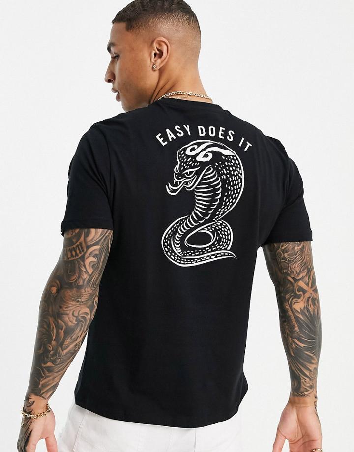 Element Karlov T-shirt In Black