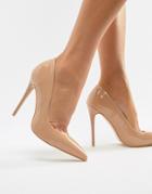 Simmi London Imani Coffee Patent Pumps - Brown
