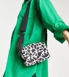 Daisy Street Exclusive Cross-body Bag In Cow Print-multi