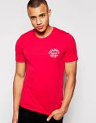 Jack & Jones T-shirt With Chest Logo Print - Red