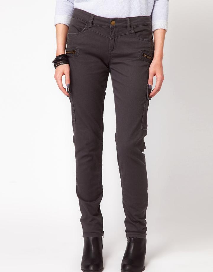 Blank Nyc Cargo Jeans - Gray