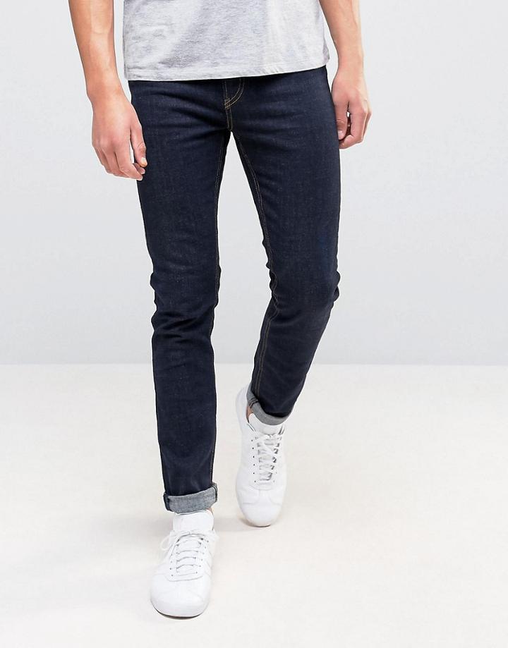 Scotch & Soda Skim Touchdown Stretch Jeans - Blue