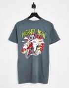 Ripndip Highway To Heck T-shirt In Gray