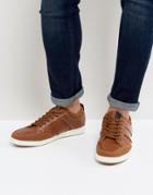 New Look Lace Up Sneakers In Tan - Tan