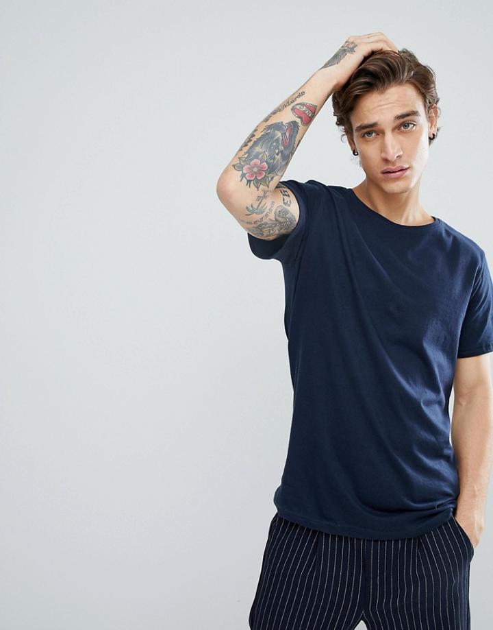 Dr Denim Patrick Navy T-shirt - Navy