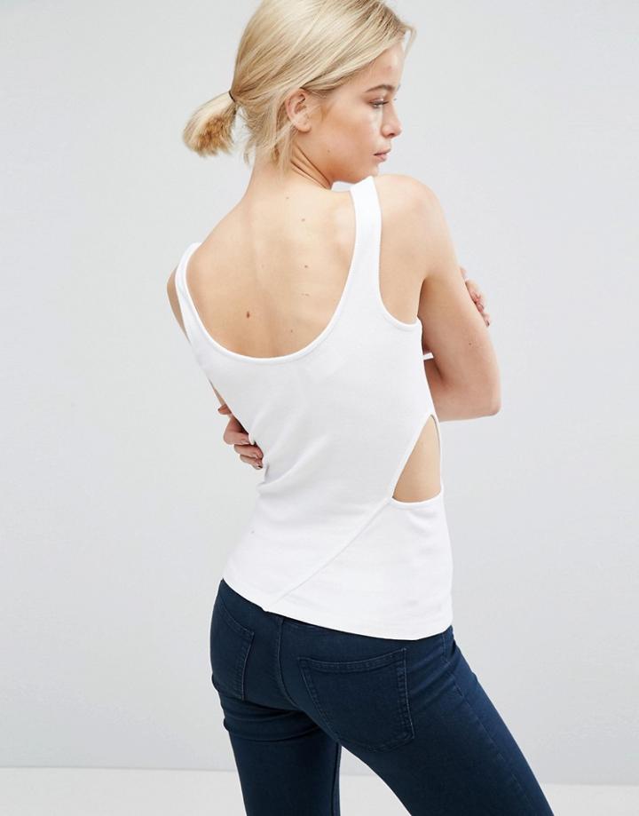 Cheap Monday Solar Tank Top - White