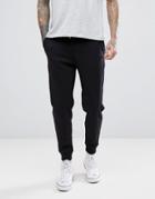 Hugo Interlock Sweat Joggers In Black - Black