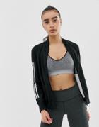 Adidas Id Knit Bomber Jacket - Black