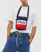 Fila Sheckles Color Block Flight Cross Body Bag In Navy