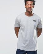 Wood Wood Tomas Aa Spades T-shirt Exclusive - Gray