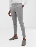 Burton Menswear Skinny Fit Suit Pants In Light Gray - Gray