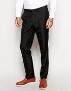 Asos Slim Suit Pants - Black