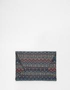 Mango Geo-tribal Clutch Bag - Multi