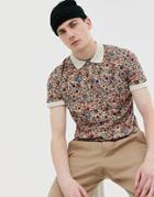 Pretty Green Target All Over Print Polo - Multi