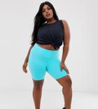 Asos 4505 Curve Booty Short In Long Length