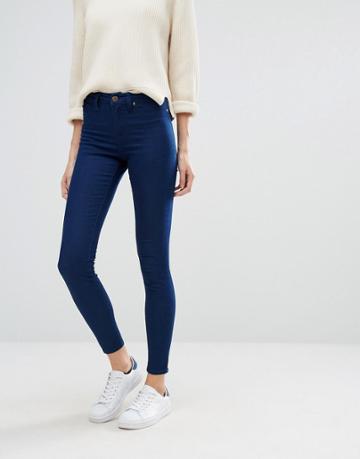 Warehouse The Ultra Skinny Cut Jean - Navy