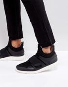 Call It Spring Messi Strap Sneakers In Black - Black
