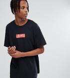 Reclaimed Vintage Inspired X Coca-cola Oversized T-shirt With Box Logo - Black