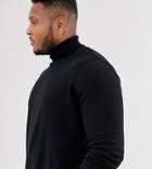 New Look Plus Roll Neck Sweater In Black