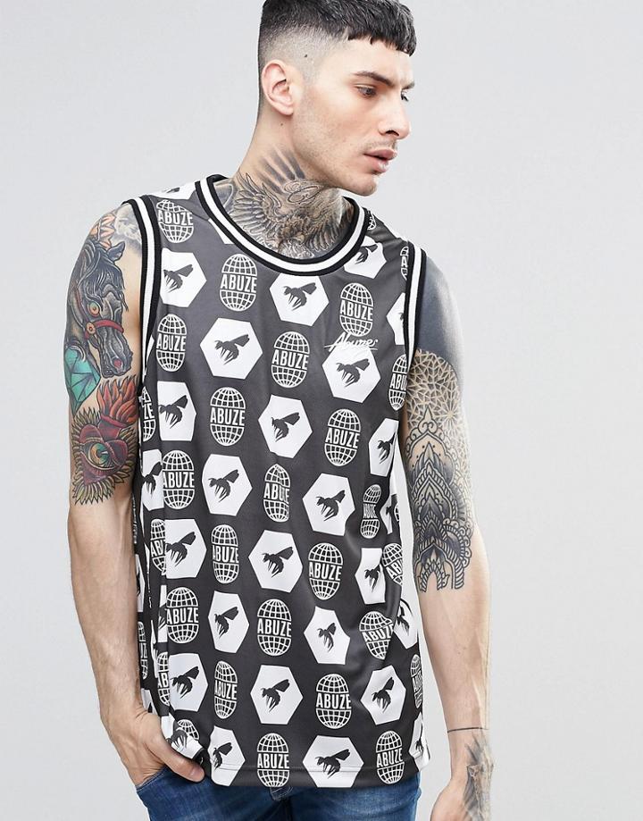 Abuze London Vest - Black