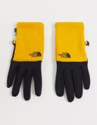 The North Face Etip Recycled Glove In Yellow