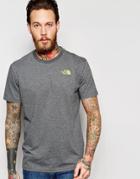The North Face T-shirt With Chest Logo - Grey