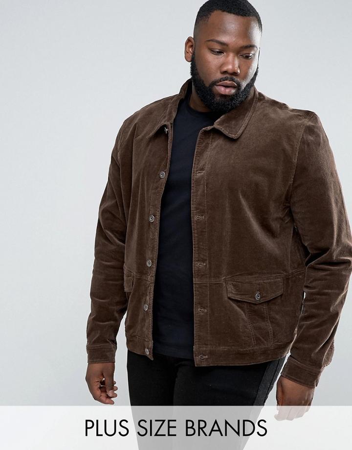 Another Influence Plus Cord Work Jacket - Stone