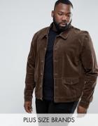 Another Influence Plus Cord Work Jacket - Stone