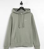 Collusion Hoodie With Logo Print In Gray-grey