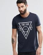 Asos T-shirt With The End Print - Navy