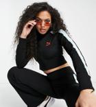 Puma X Dua Lipa Track Top In Black