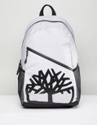 Timberland Classic Backpack Large Tree Logo In Gray - Gray
