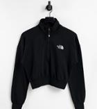 The North Face Quarter Zip Fleece In Black - Exclusive To Asos